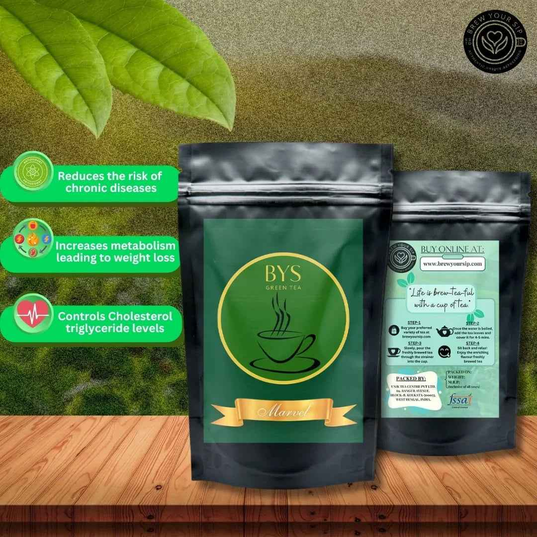 Marvel Green Tea.