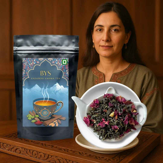 Kashmiri Kahwa Tea.