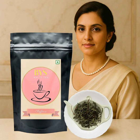 Saffron White Tea