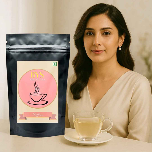 Saffron White Tea